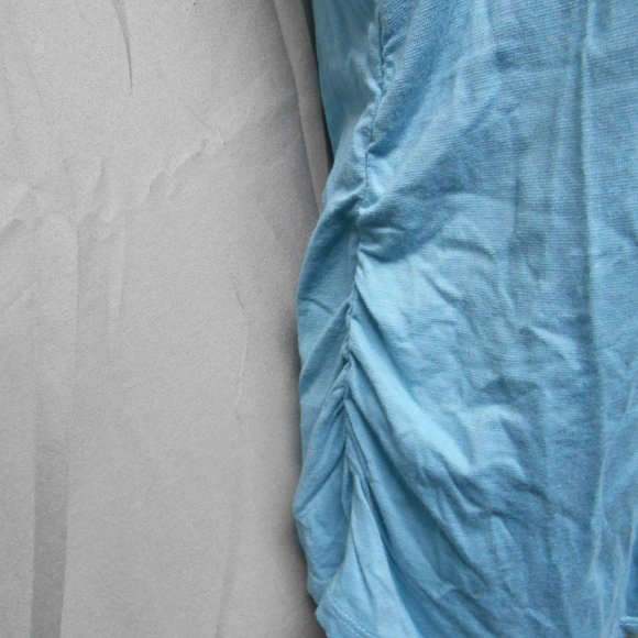 NWT Belly Basics blue sequin Maternity tank top M - Picture 2 of 4